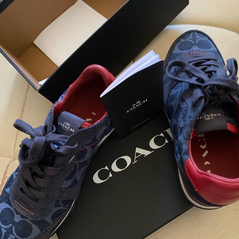 Coach tennis shoes
